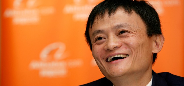 Foto de Jack Ma sorrindo