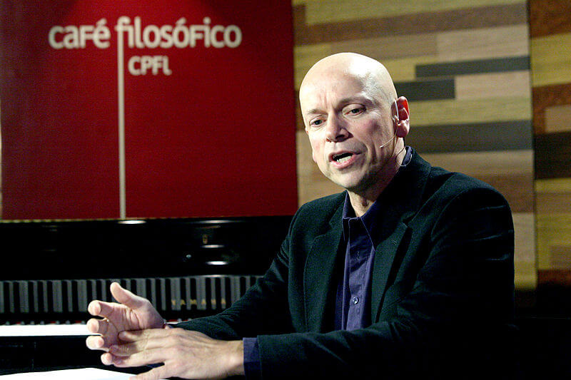 Leandro Karnal no programa Café Filosófico