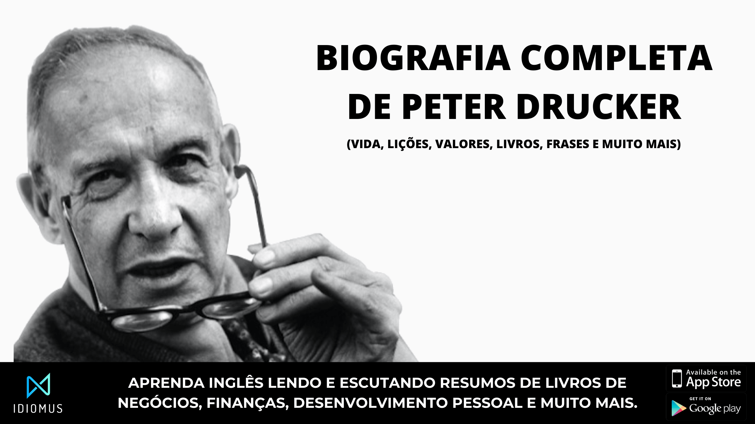 Peter drucker - biografia completa