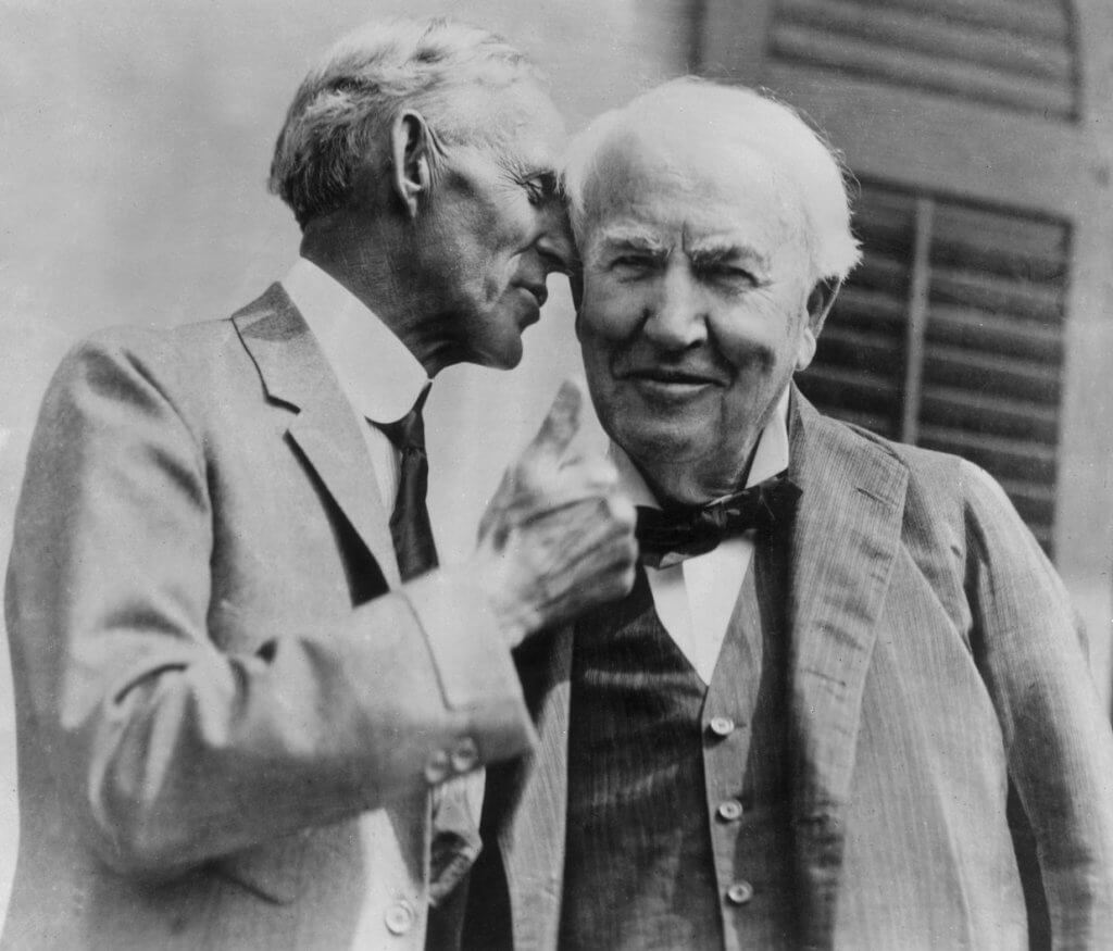 Henry Ford e Thomas Edison